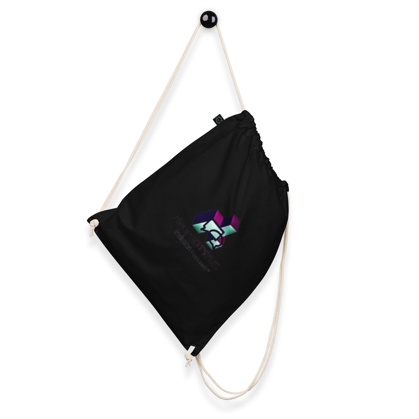 NEURODT’R’US Organic cotton drawstring bag