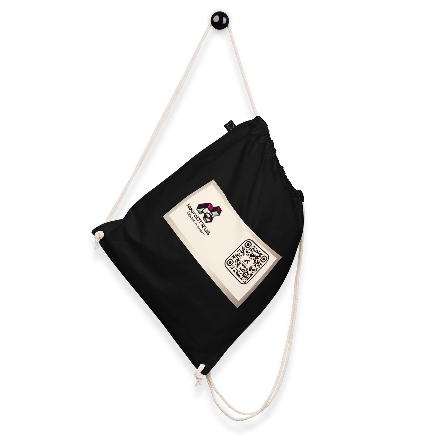 NEURODTRUS Organic cotton drawstring bag