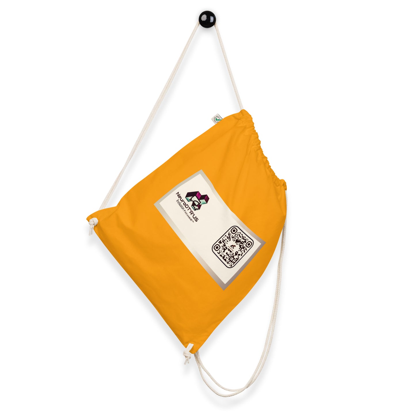 NEURODTRUS Organic cotton drawstring bag