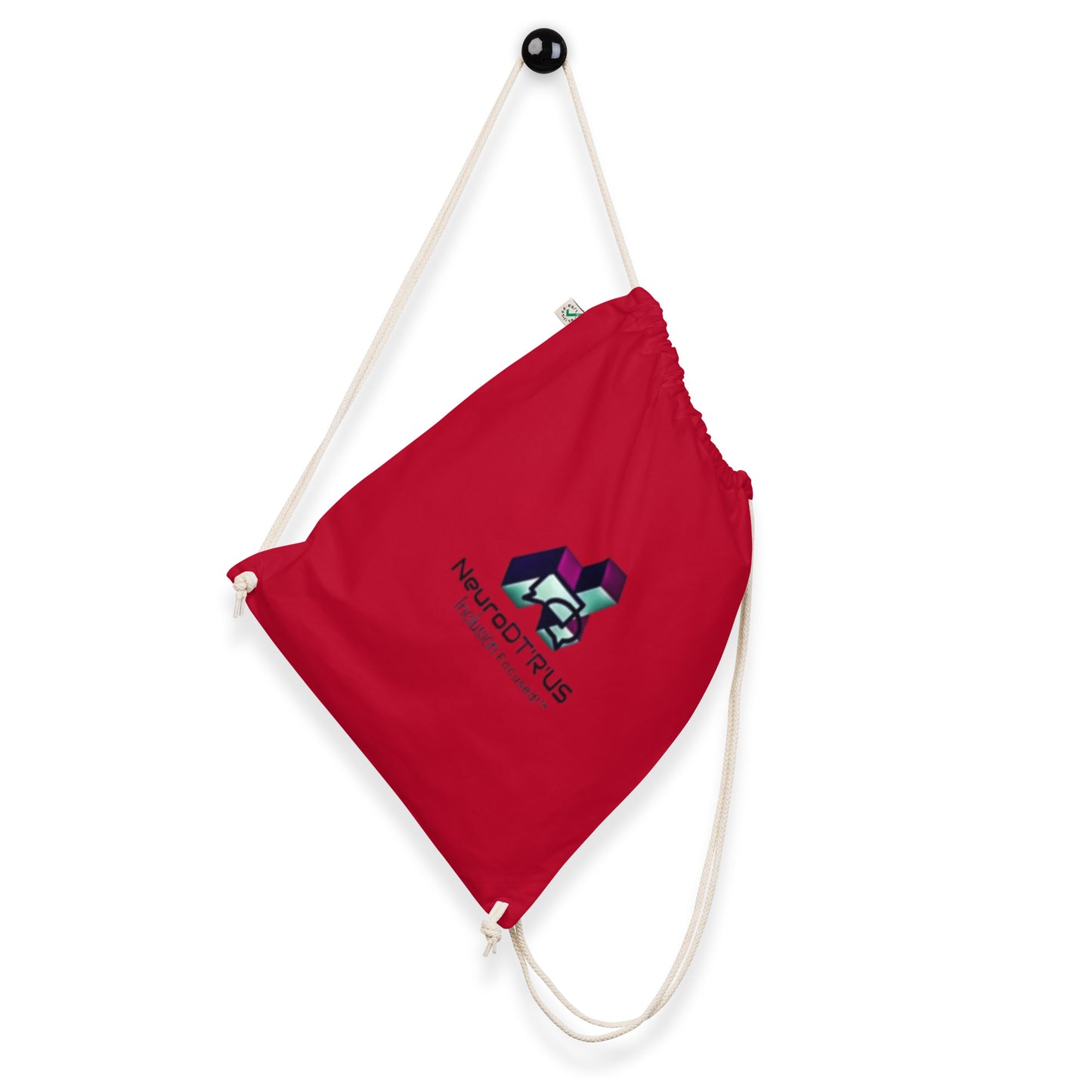 NEURODT’R’US Organic cotton drawstring bag