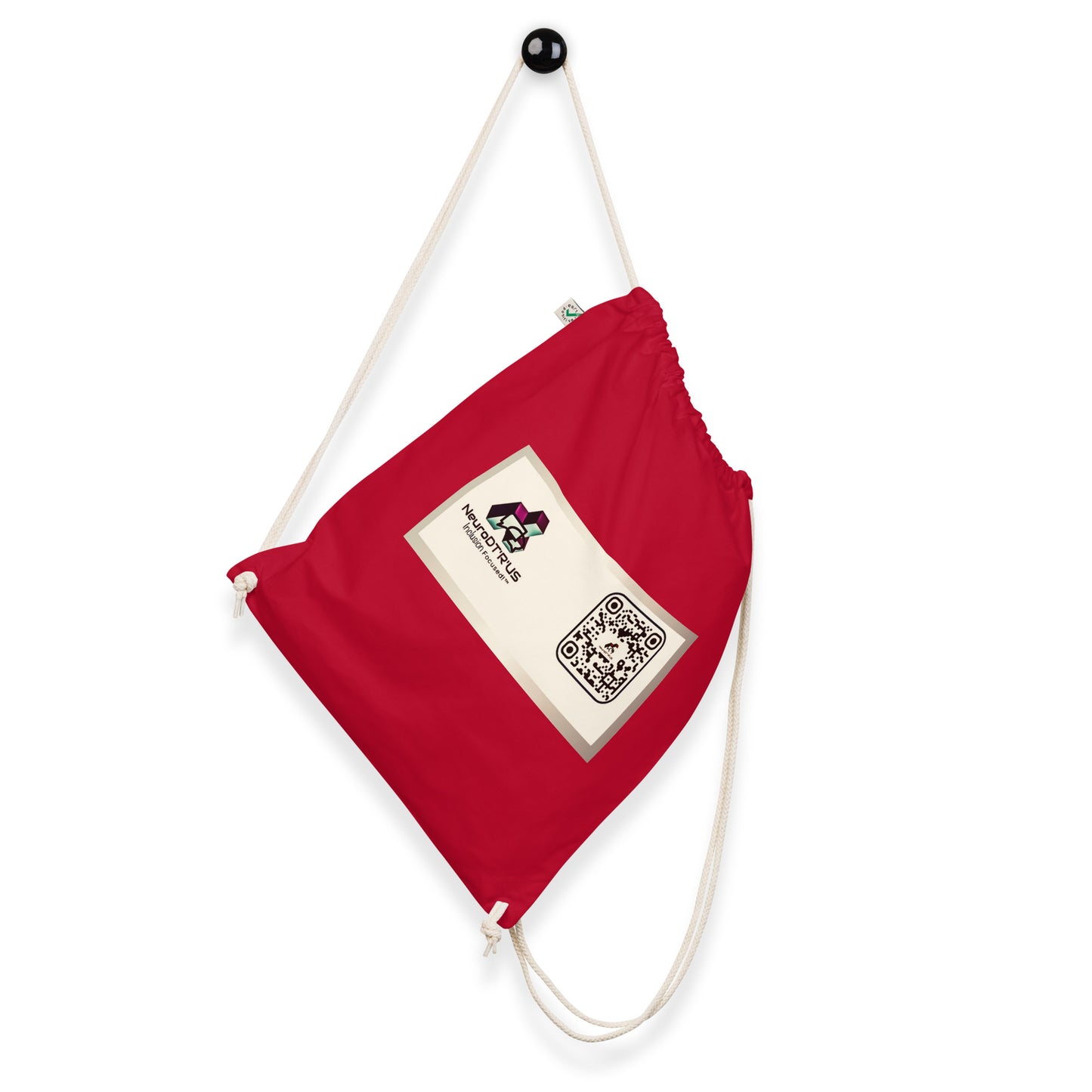 NEURODTRUS Organic cotton drawstring bag