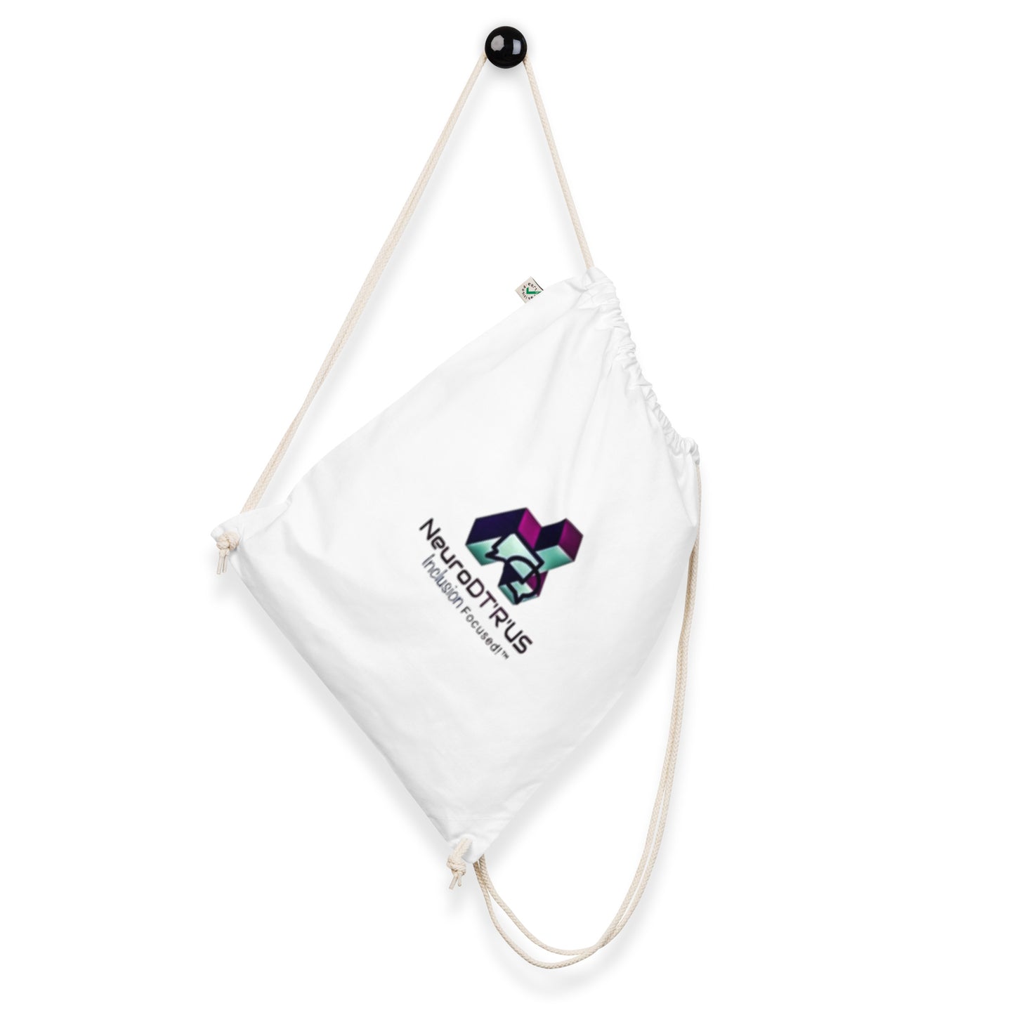 NEURODT’R’US Organic cotton drawstring bag