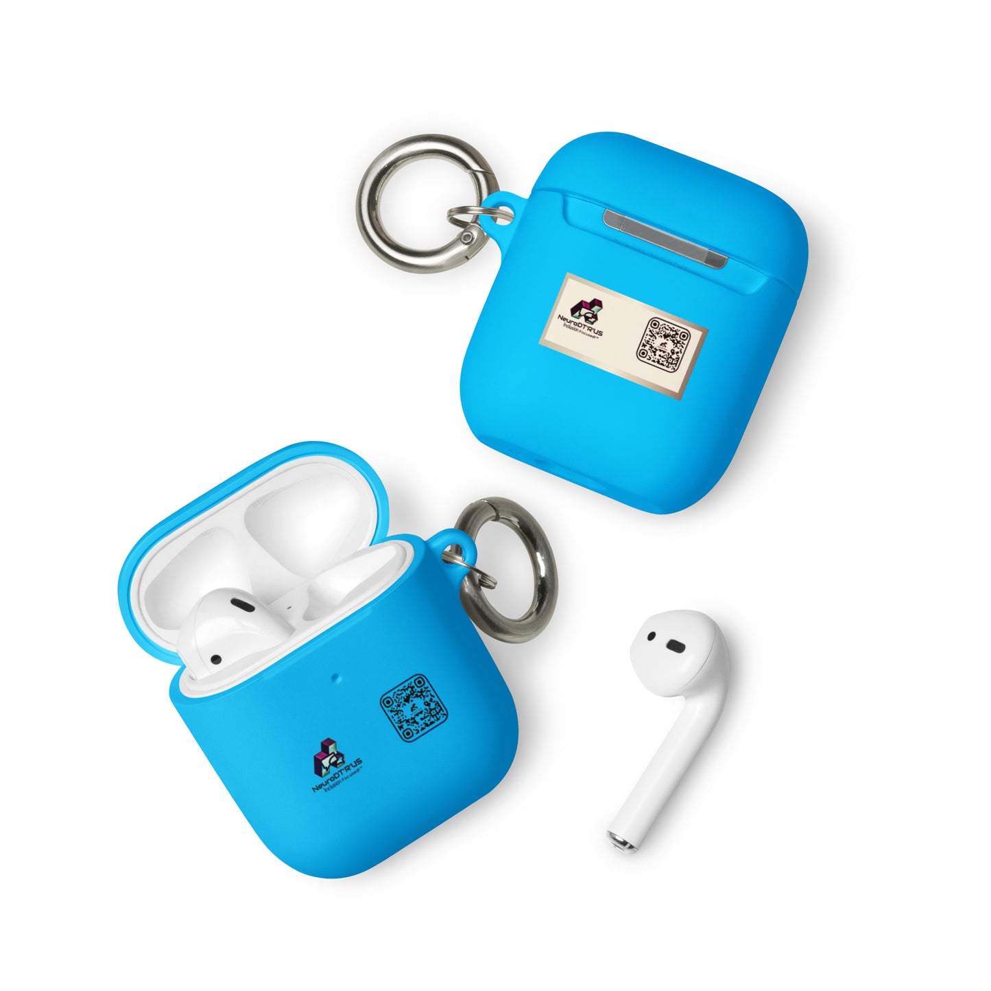 NEURODTRUS BarCode Rubber Case for AirPods®