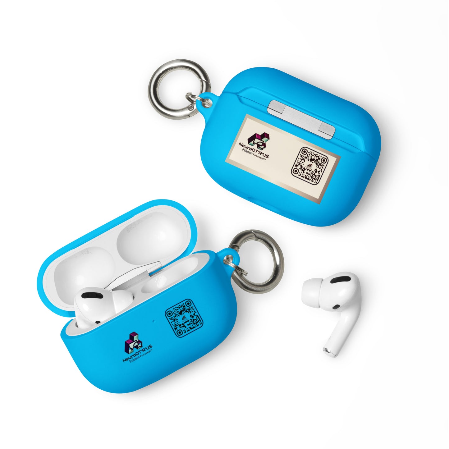 NEURODTRUS BarCode Rubber Case for AirPods®