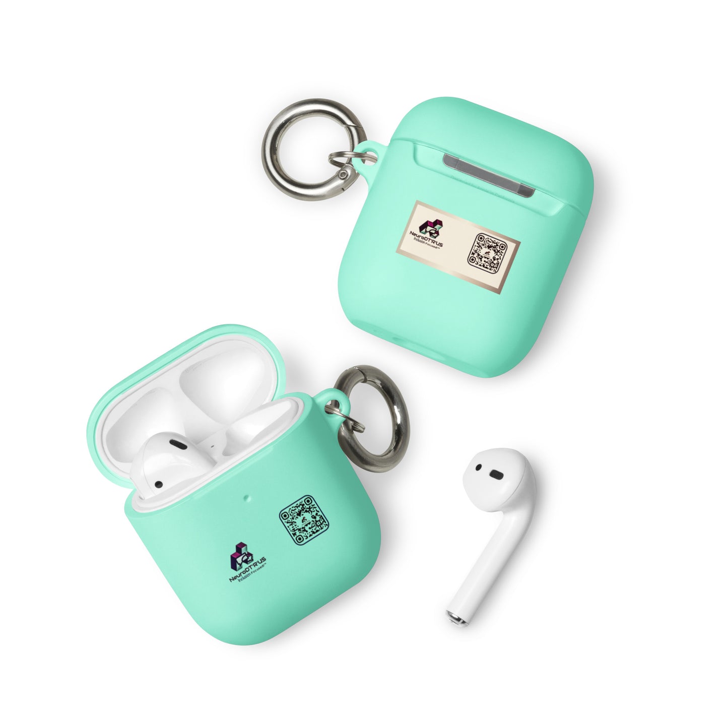 NEURODTRUS BarCode Rubber Case for AirPods®