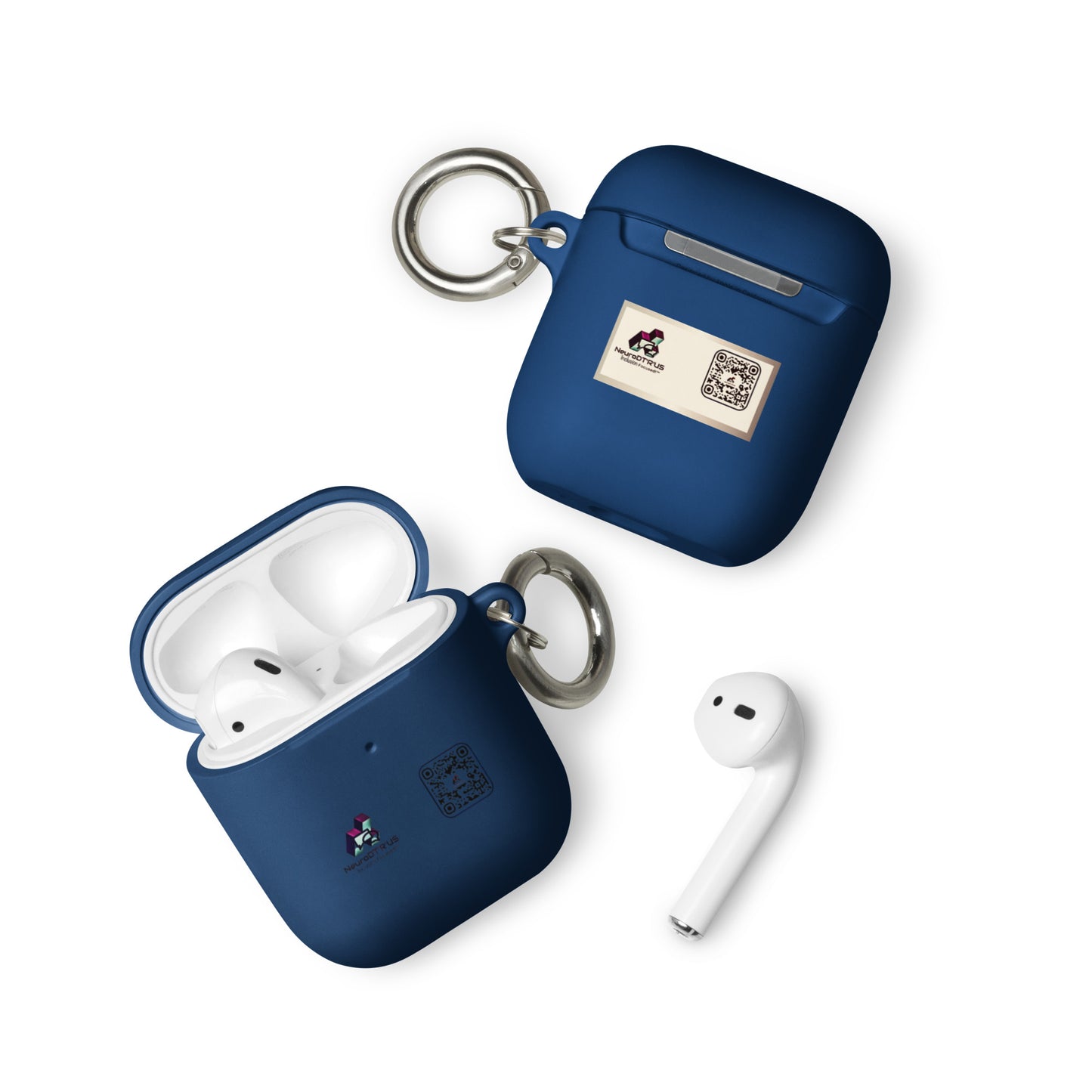 NEURODTRUS BarCode Rubber Case for AirPods®