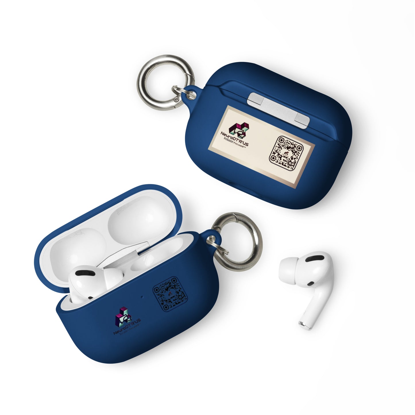 NEURODTRUS BarCode Rubber Case for AirPods®