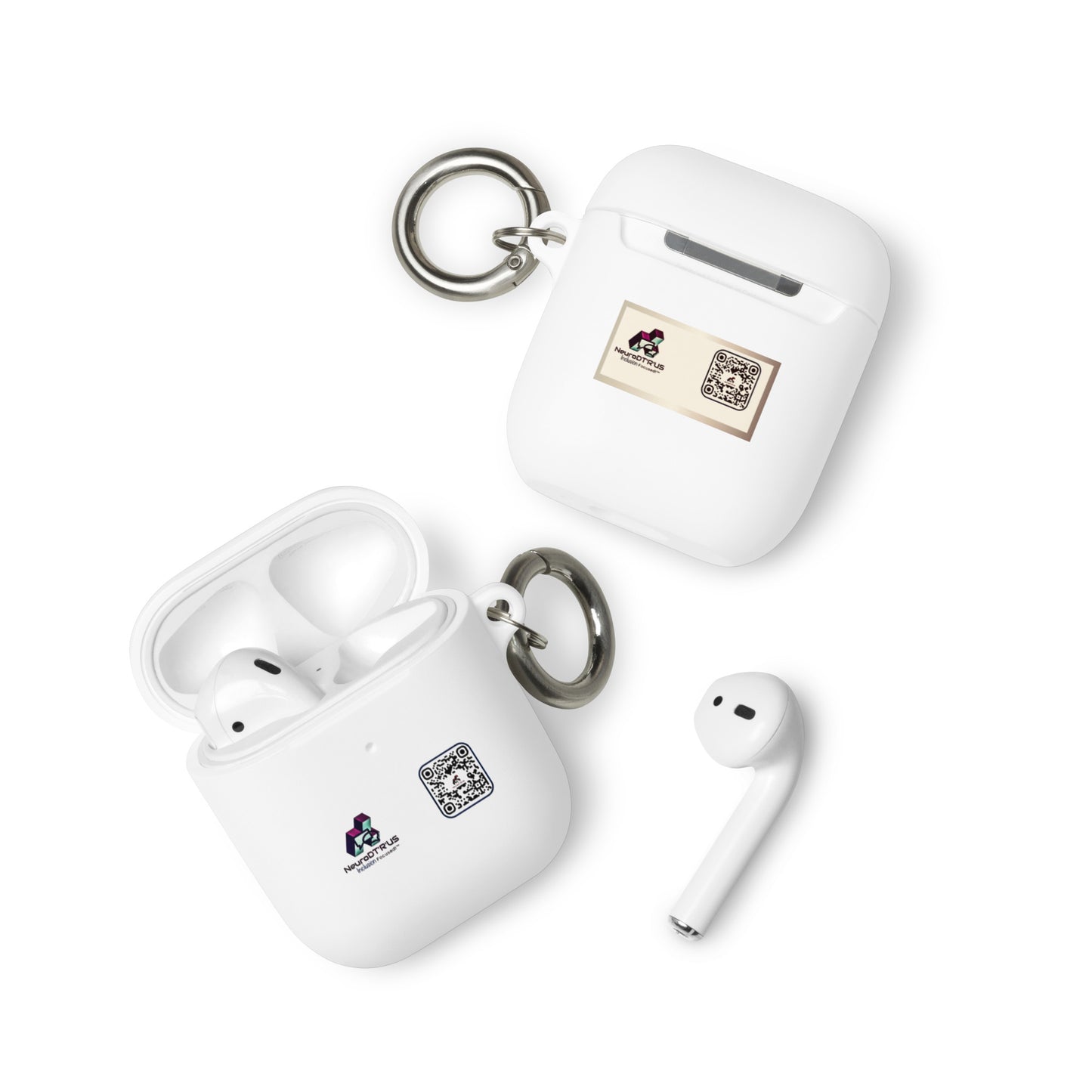 NEURODTRUS BarCode Rubber Case for AirPods®