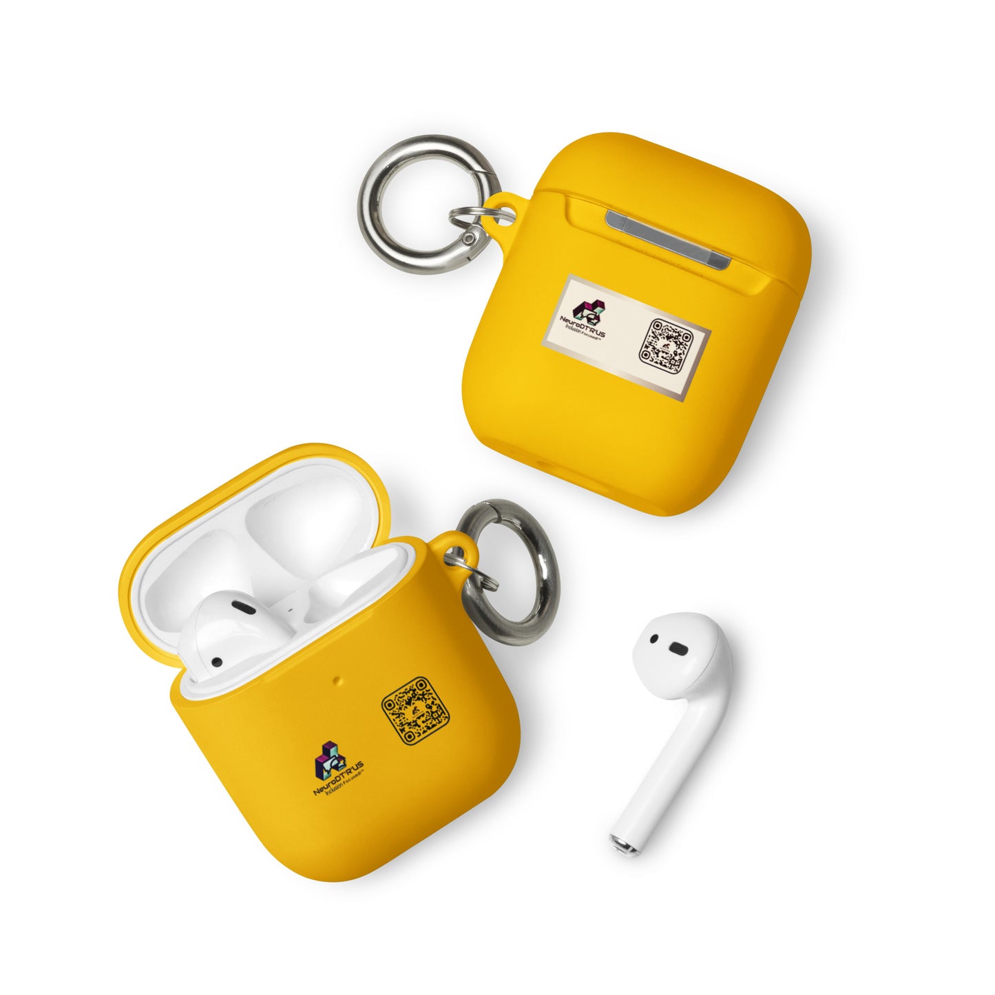 NEURODTRUS BarCode Rubber Case for AirPods®