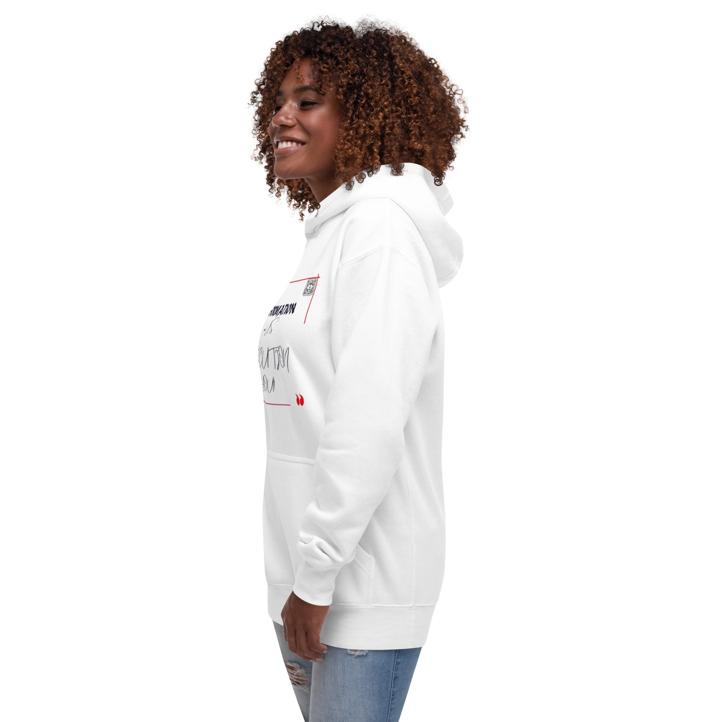 “Information On Us…Execution On You!”Unisex Hoodie